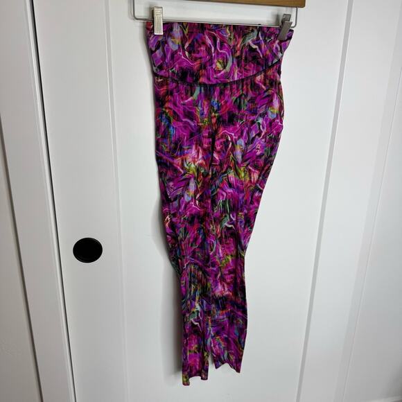 Lululemon Base Pace High-Rise Running Tight 25” Hyper Flow Pink Multi Nulux 4 - Picture 3 of 7